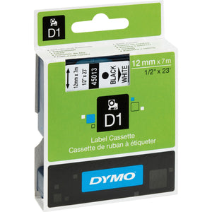 DYMO Labeling Tape Bk/clr