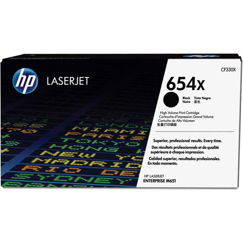 HP 654X Hi YD BK TNR