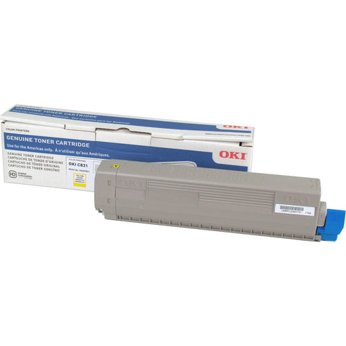 VOR OKIDATA 10K TONER - YELLOW