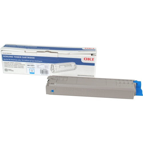 OKI TONER F/C831 SERIES CN