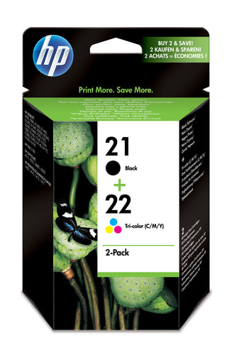 HP No 21 & No 22 Twin Pack