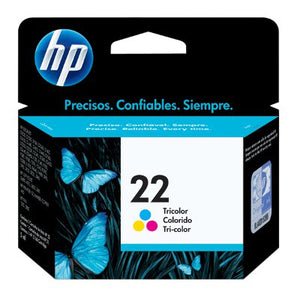 HP 22 Tricolor LAR Inkjet Cart