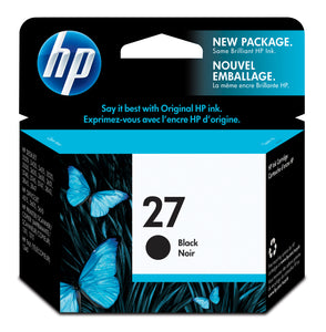HP 27 BK Inkjet Cart,LAR