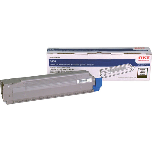 OKIDATA TONER F/C830 SERIES BK