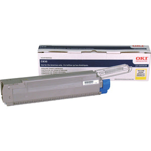 OKIDATA TONER F/C830 SERIES YE