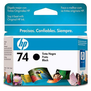HP 74 BK Inkjet Print Cart