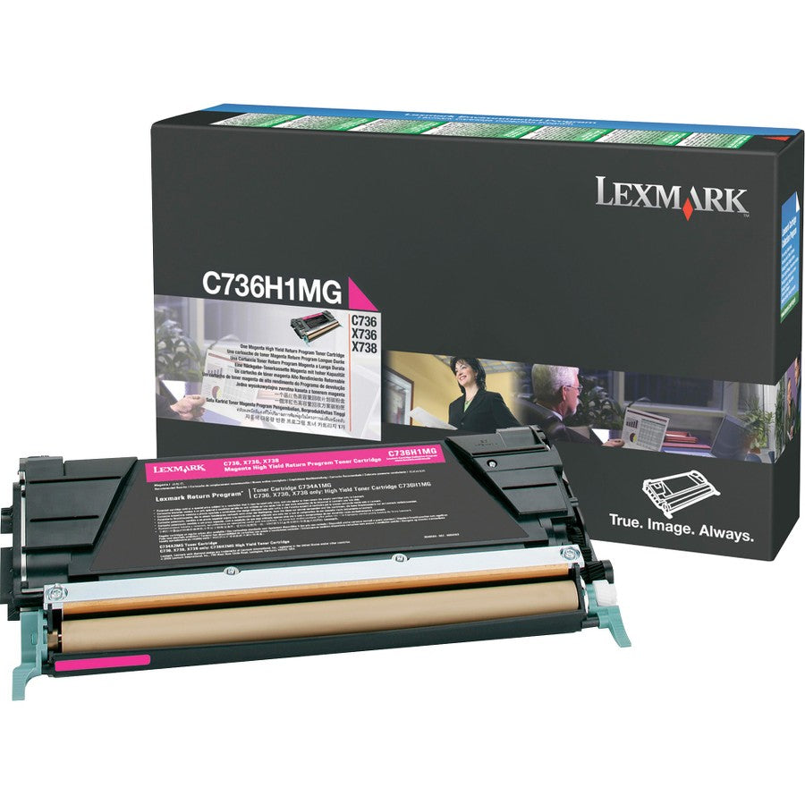 Lexmark TNR,C736 RET PRM HY,MG