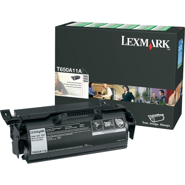 Lexmark T650A11A Black Print