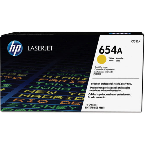 HP 654A YLLW TNR