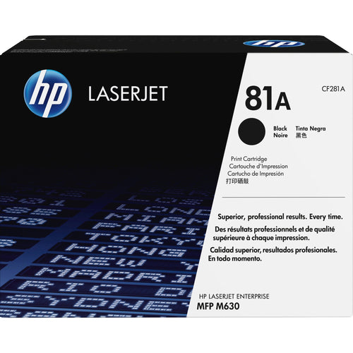HP 81A BK TNR